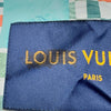 ルイ・ヴィトン LOUIS VUITTON ダミエチェックプリント マウンテンパーカー HKB85W ブルー ナイロン メンズ その他アウター