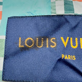ルイ・ヴィトン LOUIS VUITTON ダミエチェックプリント マウンテンパーカー HKB85W ブルー ナイロン メンズ その他アウター