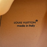 ルイ・ヴィトン LOUIS VUITTON トレイナーライン ローカットスニーカー MS0234 オレンジ レザー メンズ スニーカー