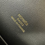 エルメス HERMES ポシェットケリー K刻 ブラック ゴールド金具 スイフト レディース ハンドバッグ