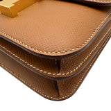 エルメス HERMES コンスタンス ミニ K刻 ゴールド ゴールド金具 エプソン レディース ショルダーバッグ
