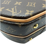 ルイ・ヴィトン LOUIS VUITTON プティット・ボワット・シャポー M43514 ブラウン モノグラム/レザー レディース ショルダーバッグ