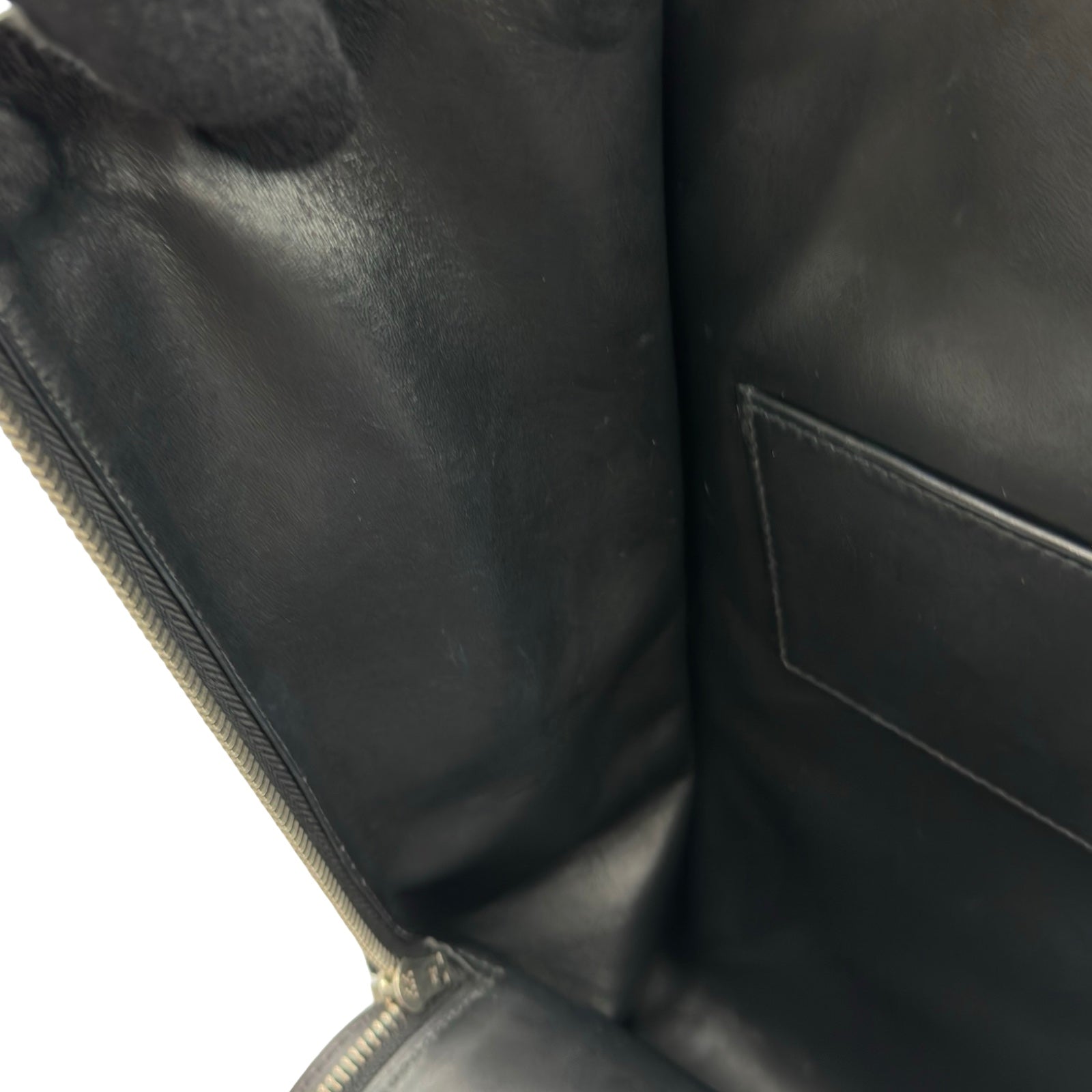 エルメス HERMES サックアド GR24 X刻印 ブラック シルバー金具