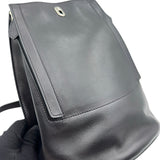 エルメス HERMES サックアド GR24 X刻印 ブラック シルバー金具 エヴァーグレイン レディース リュック デイパック