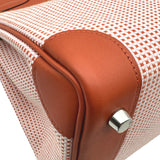 エルメス HERMES バーキン30 U刻印 エクリュ/キュイーブル シルバー金具 トワル スイフト レディース ハンドバッグ