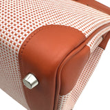 エルメス HERMES バーキン30 U刻印 エクリュ/キュイーブル シルバー金具 トワル スイフト レディース ハンドバッグ