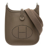 エルメス HERMES エヴリン TPM G刻 エトゥープ シルバー金具 トゴ レディース ショルダーバッグ
