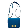 エルメス HERMES コンスタンス3ミニ Y刻印 ブルーフリーダ ゴールド金具 スイフト レディース ショルダーバッグ