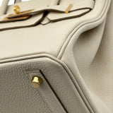 エルメス HERMES バーキン30 G刻印 クレ ゴールド金具 トゴ レディース ハンドバッグ