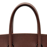 エルメス HERMES バーキン35 〇Z刻印 ハバナ ゴールド金具 クシュベル レディース ハンドバッグ