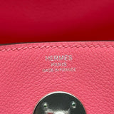 エルメス HERMES リンディ26 A刻印 ローズアザレ シルバー金具 エバーカラー レディース ハンドバッグ