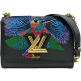 ルイ・ヴィトン LOUIS VUITTON ツイストMM M54720 ノワール/マッチ エピ/スパンコール レディース ショルダーバッグ