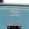 エルメス HERMES バーキン35 □O刻印 ブルージーン シルバー金具 トゴ レディース ハンドバッグ