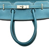 エルメス HERMES バーキン35 □O刻印 ブルージーン シルバー金具 トゴ レディース ハンドバッグ