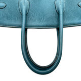 エルメス HERMES バーキン35 □O刻印 ブルージーン シルバー金具 トゴ レディース ハンドバッグ