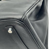エルメス HERMES バーキン35 □J刻印 ブラック シルバー金具 エヴァーグレイン レディース ハンドバッグ