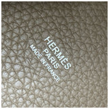 エルメス HERMES ピコタンロックMM Y刻印 エトゥープ シルバー金具 トリヨン レディース ハンドバッグ