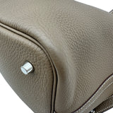エルメス HERMES ピコタンロックMM Y刻印 エトゥープ シルバー金具 トリヨン レディース ハンドバッグ