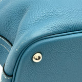 エルメス HERMES ボリード31 □K刻印 ブルージーン シルバー金具 トリヨン レディース ショルダーバッグ