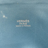 エルメス HERMES ボリード31 □K刻印 ブルージーン シルバー金具 トリヨン レディース ショルダーバッグ