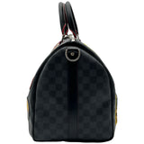 ルイ・ヴィトン LOUIS VUITTON キーポル・バンドリエール 45 N40043 ブラック LVアルプス・ダミエ・グラフィット ユニセックス ショルダーバッグ
