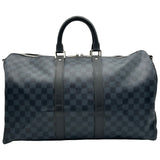 ルイ・ヴィトン LOUIS VUITTON キーポル・バンドリエール 45 N41349 ネイビー ダミエ・コバルト ユニセックス ボストンバッグ