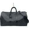 ルイ・ヴィトン LOUIS VUITTON キーポル･バンドリエール55 N41413 ブラック ダミエ・グラフィット メンズ ショルダーバッグ