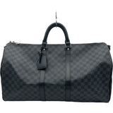 ルイ・ヴィトン LOUIS VUITTON キーポル･バンドリエール55 N41413 ブラック ダミエ・グラフィット メンズ ショルダーバッグ