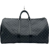 ルイ・ヴィトン LOUIS VUITTON キーポル･バンドリエール55 N41413 ブラック ダミエ・グラフィット メンズ ショルダーバッグ
