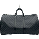 ルイ・ヴィトン LOUIS VUITTON キーポル･バンドリエール55 N41413 ブラック ダミエ・グラフィット メンズ ショルダーバッグ