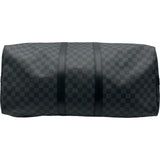 ルイ・ヴィトン LOUIS VUITTON キーポル･バンドリエール55 N41413 ブラック ダミエ・グラフィット メンズ ショルダーバッグ