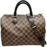 ルイ・ヴィトン LOUIS VUITTON スピーディ・バンドリエール30 N40590 ブラウン ダミエ レディース ショルダーバッグ