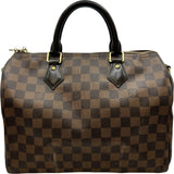 ルイ・ヴィトン LOUIS VUITTON スピーディ・バンドリエール30 N40590 ブラウン ダミエ レディース ショルダーバッグ
