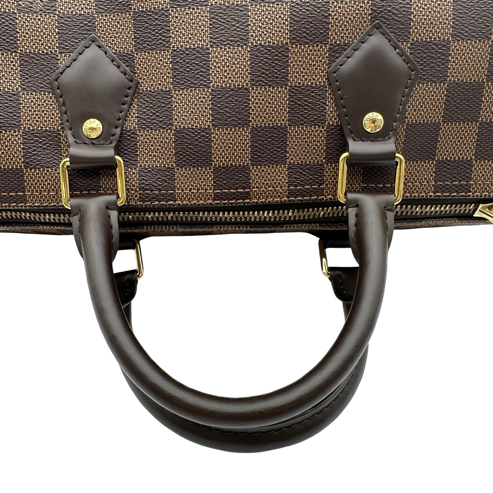 ゆうみくルイヴィトン『1度使用』ダミエスピーディバンドリエール30 ルイ・ヴィトン LOUIS VUITTON スピーディ・バンドリエール30 N40590