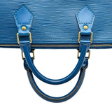 ルイ・ヴィトン LOUIS VUITTON スピーディ35 M42995 ブルー エピ レディース ハンドバッグ