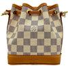 ルイ・ヴィトン LOUIS VUITTON ナノ・ノエ N40511 ホワイト/ピンク ダミエ・アズール/ヴィヴィエンヌ レディース ショルダーバッグ