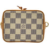 ルイ・ヴィトン LOUIS VUITTON ナノ・ノエ N40511 ホワイト/ピンク ダミエ・アズール/ヴィヴィエンヌ レディース ショルダーバッグ