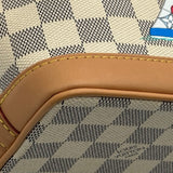 ルイ・ヴィトン LOUIS VUITTON ナノ・ノエ N40511 ホワイト/ピンク ダミエ・アズール/ヴィヴィエンヌ レディース ショルダーバッグ