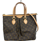 ルイ・ヴィトン LOUIS VUITTON パレルモPM M40145 ブラウン モノグラム・キャンバス レディース ショルダーバッグ