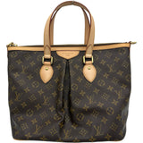 ルイ・ヴィトン LOUIS VUITTON パレルモPM M40145 ブラウン モノグラム・キャンバス レディース ショルダーバッグ