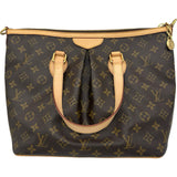 ルイ・ヴィトン LOUIS VUITTON パレルモPM M40145 ブラウン モノグラム・キャンバス レディース ショルダーバッグ