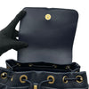 シャネル CHANEL CCフィリグリーリュック A57090 25番台 ネイビー ゴールド金具 キャビアスキン レディース リュック・デイパック
