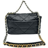 シャネル CHANEL CHANEL19 ラージバッグ AS1161 ブラックゴールド金具/シルバー金具 ラムスキン レディース ショルダーバッグ