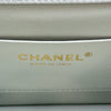 シャネル CHANEL トップハンドルミニフラップバッグ ミントグリーン ゴールド金具 キャビアスキン レディース ショルダーバッグ
