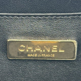 シャネル CHANEL ココマークヴァニティショルダーバッグ AS3345 ブラック ゴールド金具 カーフスキン レディース ショルダーバッグ