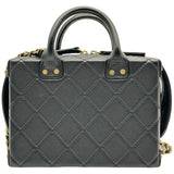 シャネル CHANEL ココマークヴァニティショルダーバッグ AS3345 ブラック ゴールド金具 カーフスキン レディース ショルダーバッグ
