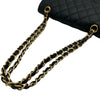 シャネル CHANEL マトラッセ23 A01113 27番台 ブラック ゴールド金具 キャビアスキン レディース ショルダーバッグ