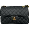 シャネル CHANEL マトラッセ23 A01113 27番台 ブラック ゴールド金具 キャビアスキン レディース ショルダーバッグ