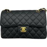 シャネル CHANEL マトラッセ23 A01113 27番台 ブラック ゴールド金具 キャビアスキン レディース ショルダーバッグ