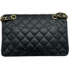 シャネル CHANEL マトラッセ23 A01113 27番台 ブラック ゴールド金具 キャビアスキン レディース ショルダーバッグ